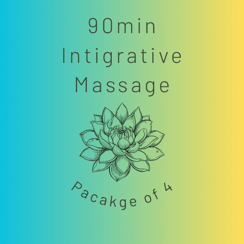 4 Pack~90min Integrative Massage
