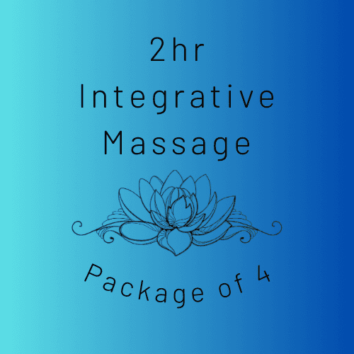 4 Pack~2hour Integrative Massage